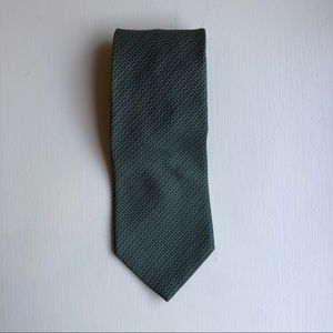 Brooks Brothers Green Patterned Tie